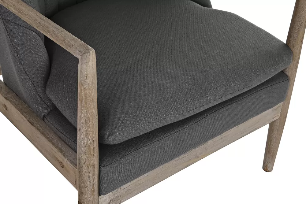 Clearance Butaca Abeto Poliester 68X69X89 Gris Oscuro Sillones Y Butacas