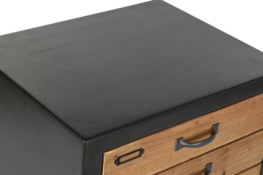 Detall ITEM Cajonera Abeto 47X38X77 Negro