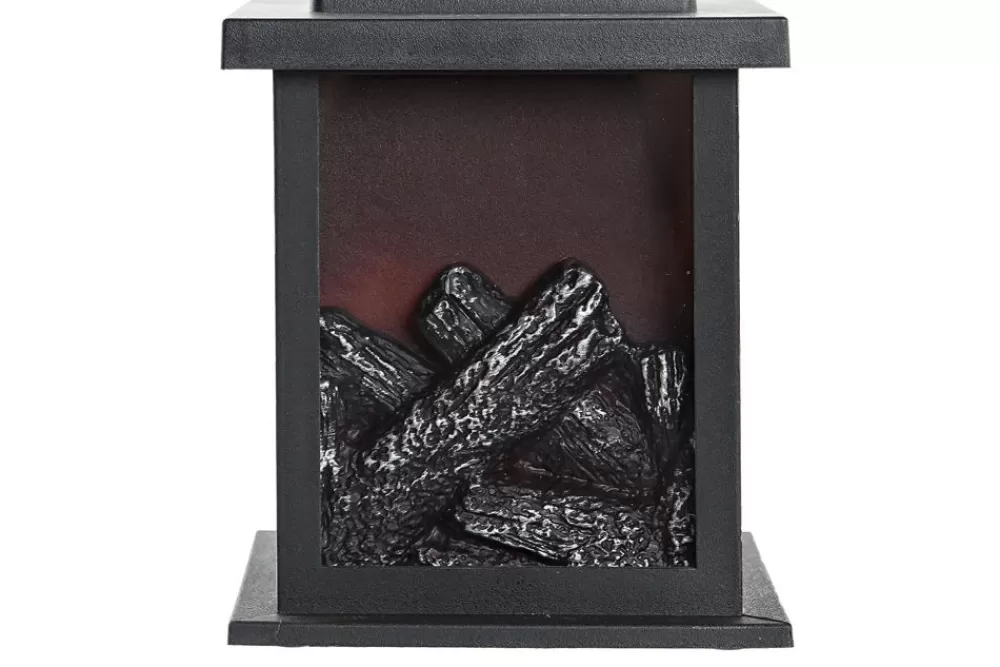 ITEM Chimenea Led Pp 12X12X18 Negro