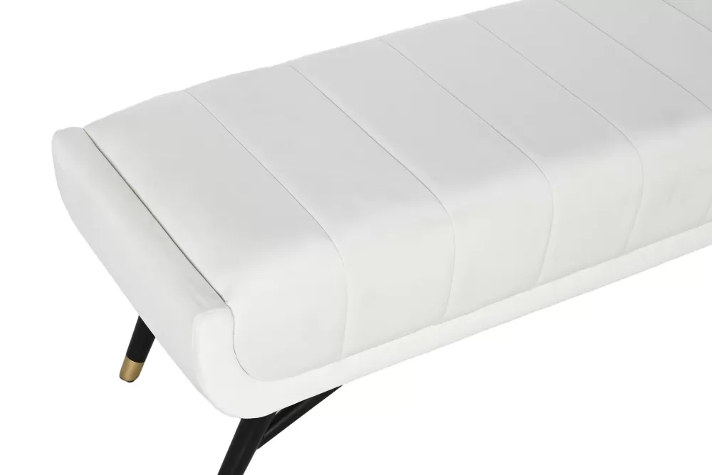 Cheap Descalzadora Poliester 120X40X42 Terciopelo Blanco Descalzador, Reposapiés Y Otros