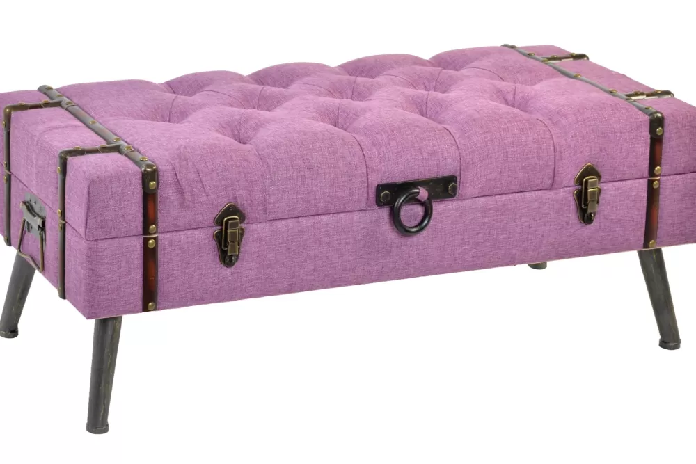 Cheap Descalzadora Poliester Metal 102X42X40,5 Fucsia Descalzador, Reposapiés Y Otros