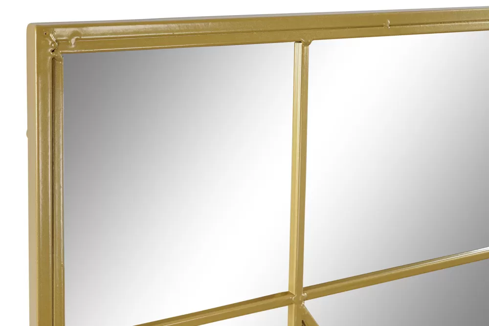 Best Sale Espejo Metal Espejo 70X2X165 Dorado Espejos