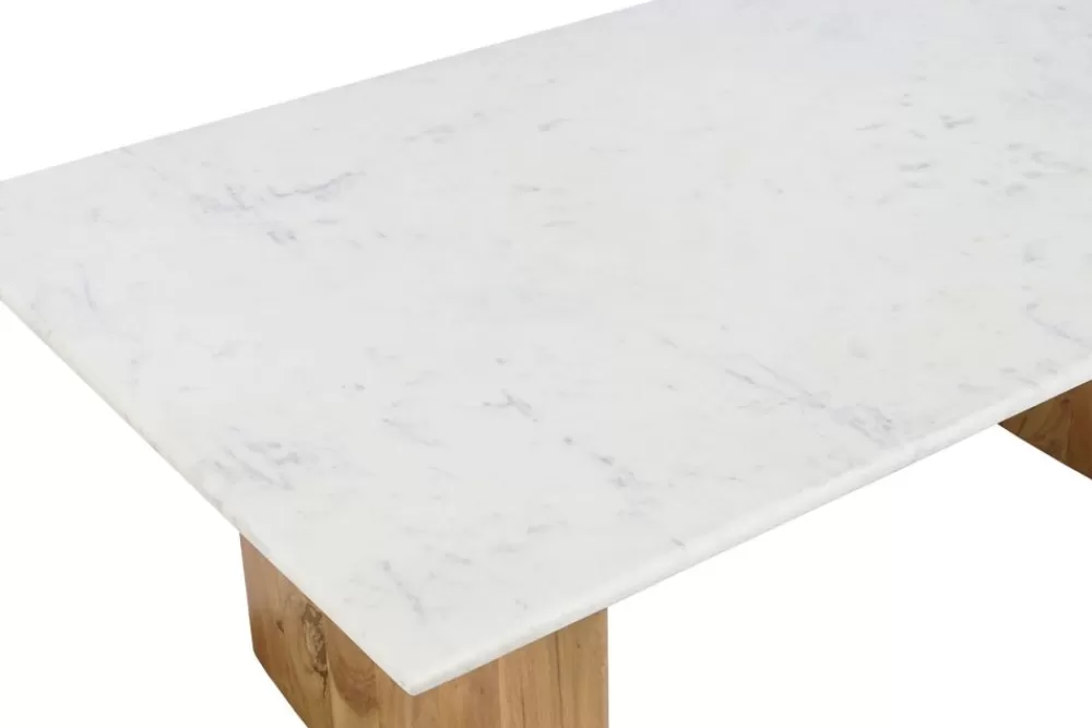 Detall ITEM Mesa Centro Marmol Mango 120X70X45 Blanco