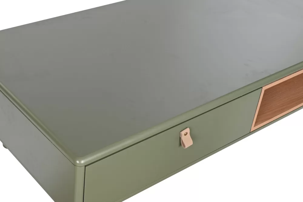 Best Mesa Centro Mdf Pu 120X60X40 Verde Mesas Auxiliares