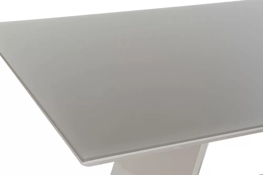 Detall ITEM Mesa Comedor Cristal Mdf 160X90X75 Gris