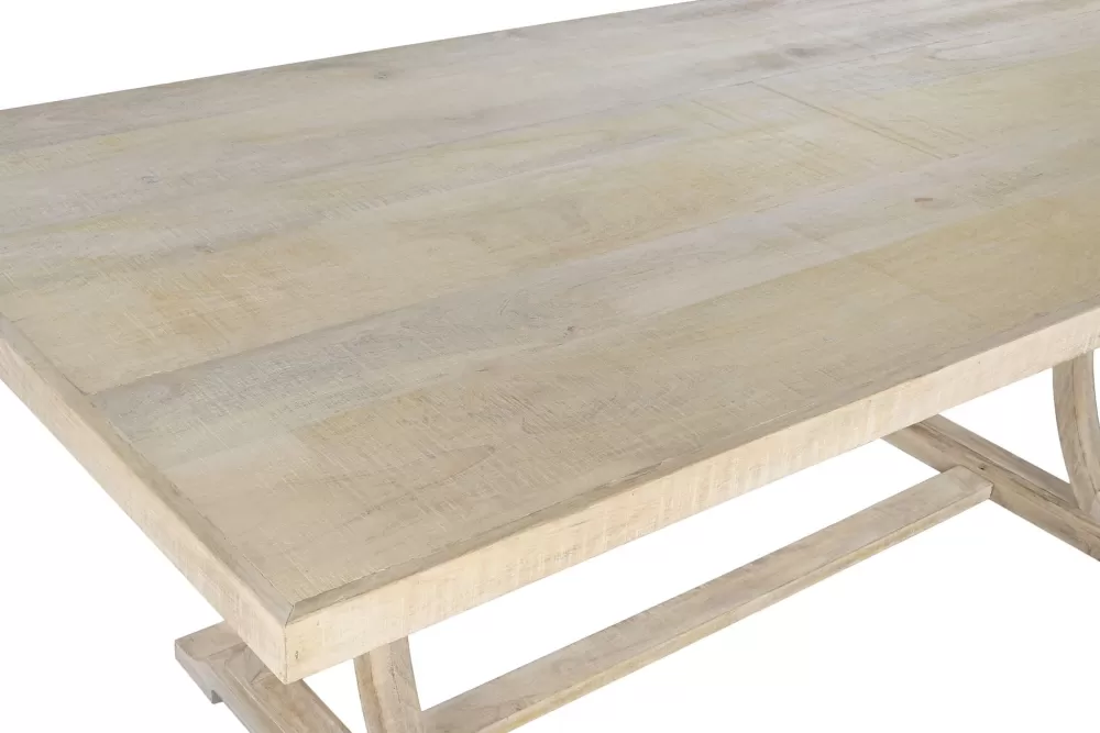 Best Sale Mesa Comedor Madera Maciza Mango 200X100X76 Decape Mesas Comedor