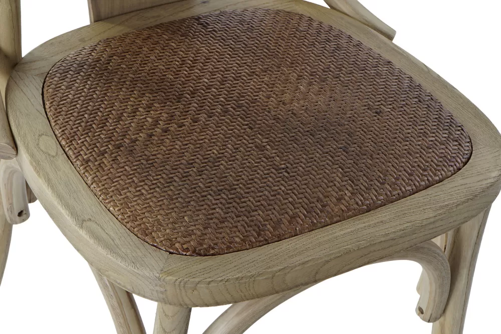 Best Sale Silla Olmo Ratan 57X46X78 Natural Sillas Y Taburetes