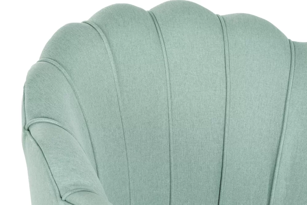 Best Sillon Poliester Metal 80X75X86 Verde Jade Sillones Y Butacas