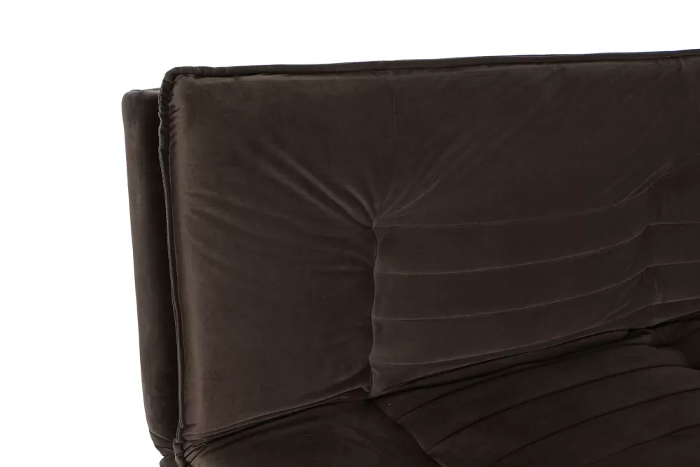 Store Sofa Cama Poliester Metal 180X88X83 Marron Sofás Y Chaise Longue